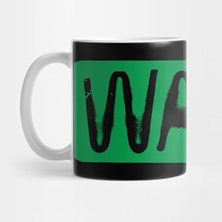 WALK Street Sign by © Buck Tee Originals Mug